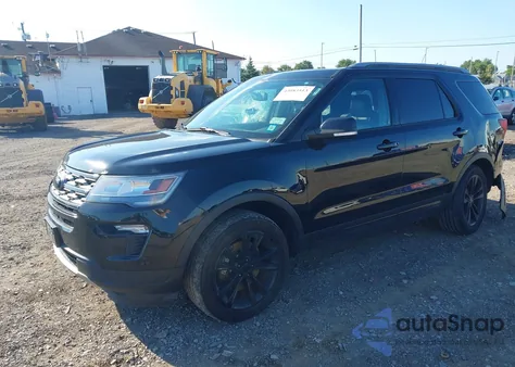 2018 Ford Explorer Xlt из США, поврежденный, VIN 1FM5K8D83JGA65248